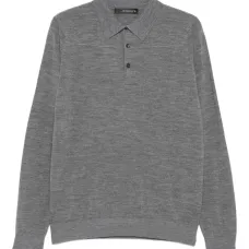 Поло с длинным рукавом