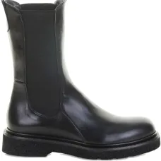 Кожаные челси с эластичными вставками