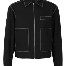 Куртка-рубашка Bay с контрастной строчкой Куртка-рубашка Bay с контрастной строчкой