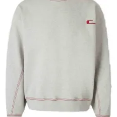 Свитшот с вышивкой и круглым вырезом Свитшот с вышивкой и круглым вырезом