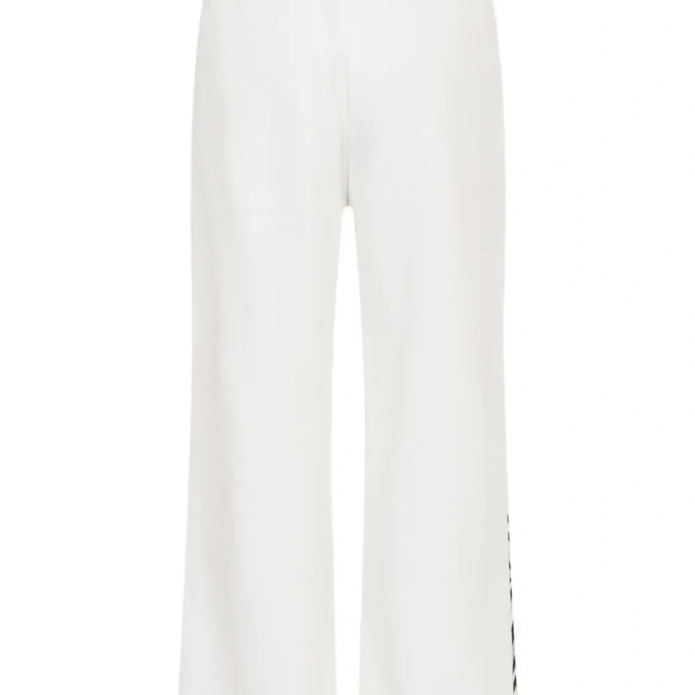 Брюки с узором зигзаг