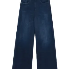 Джинсы из хлопка с пятью карманами