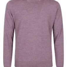 Свитер с круглым вырезом из мериносовой шерсти