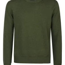 Шерстяной свитер с круглым вырезом Шерстяной свитер с круглым вырезом