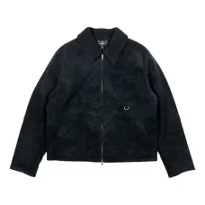 Куртка на молнии с воротником из овчины