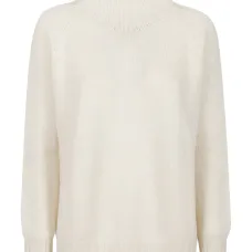 Свитер из кашемира с воротником-стойкой