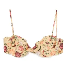 Топ бикини с цветочным принтом