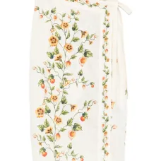 Юбка-карандаш Pareo с цветочным принтом