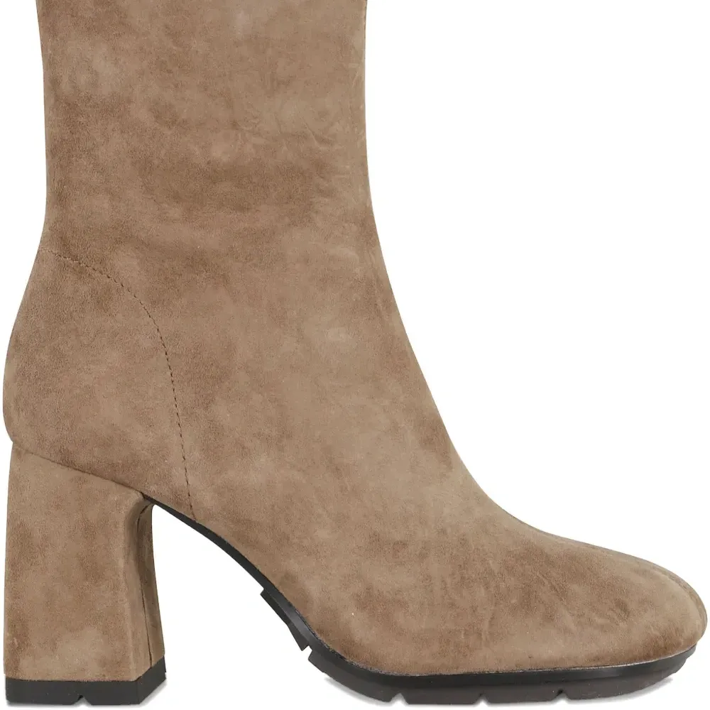 ботильоны на молнии с каблуком 85 мм