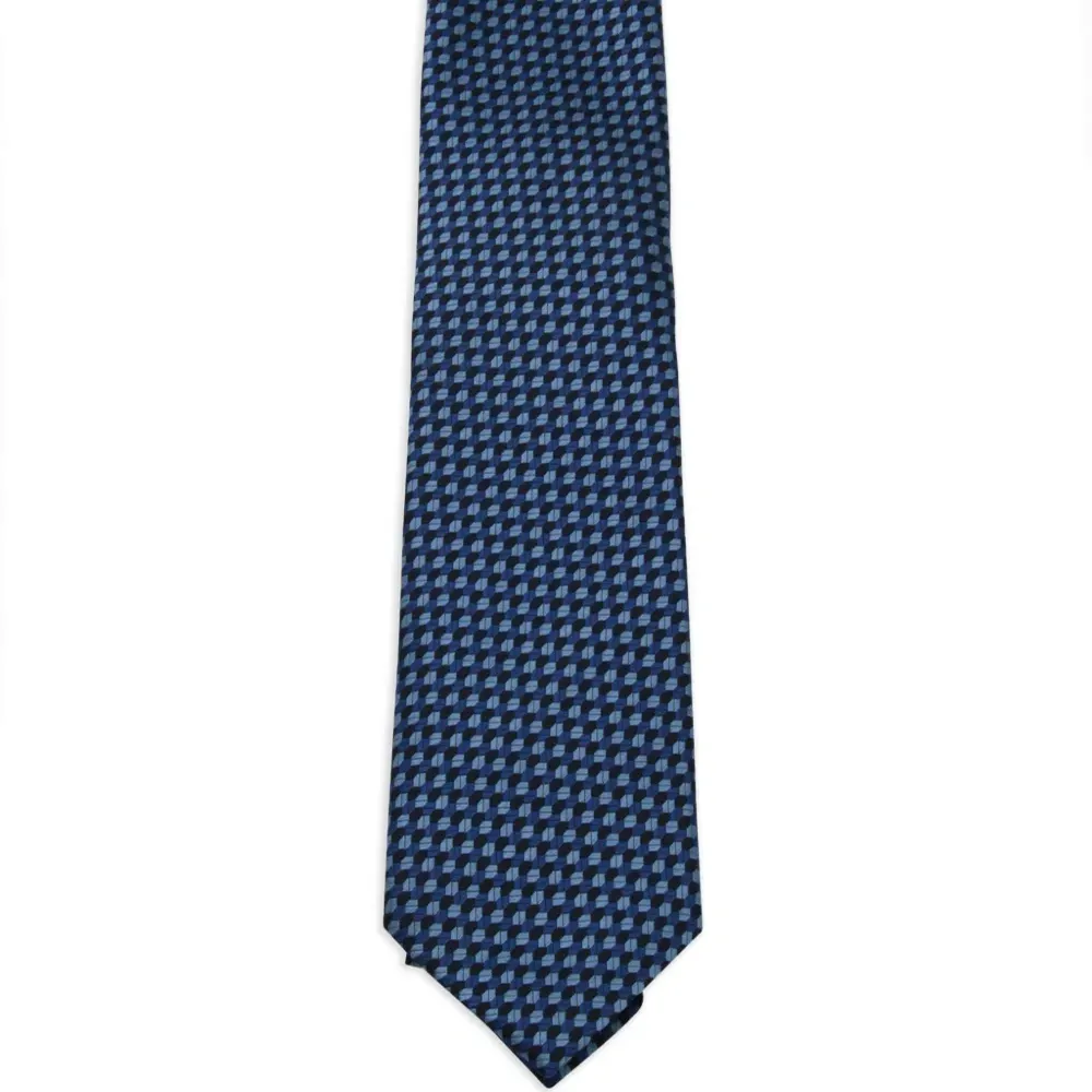 Галстук с геометрическим узором