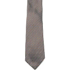 Галстук с геометрическим узором