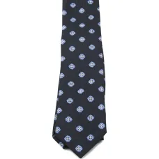 Галстук с цветочным узором