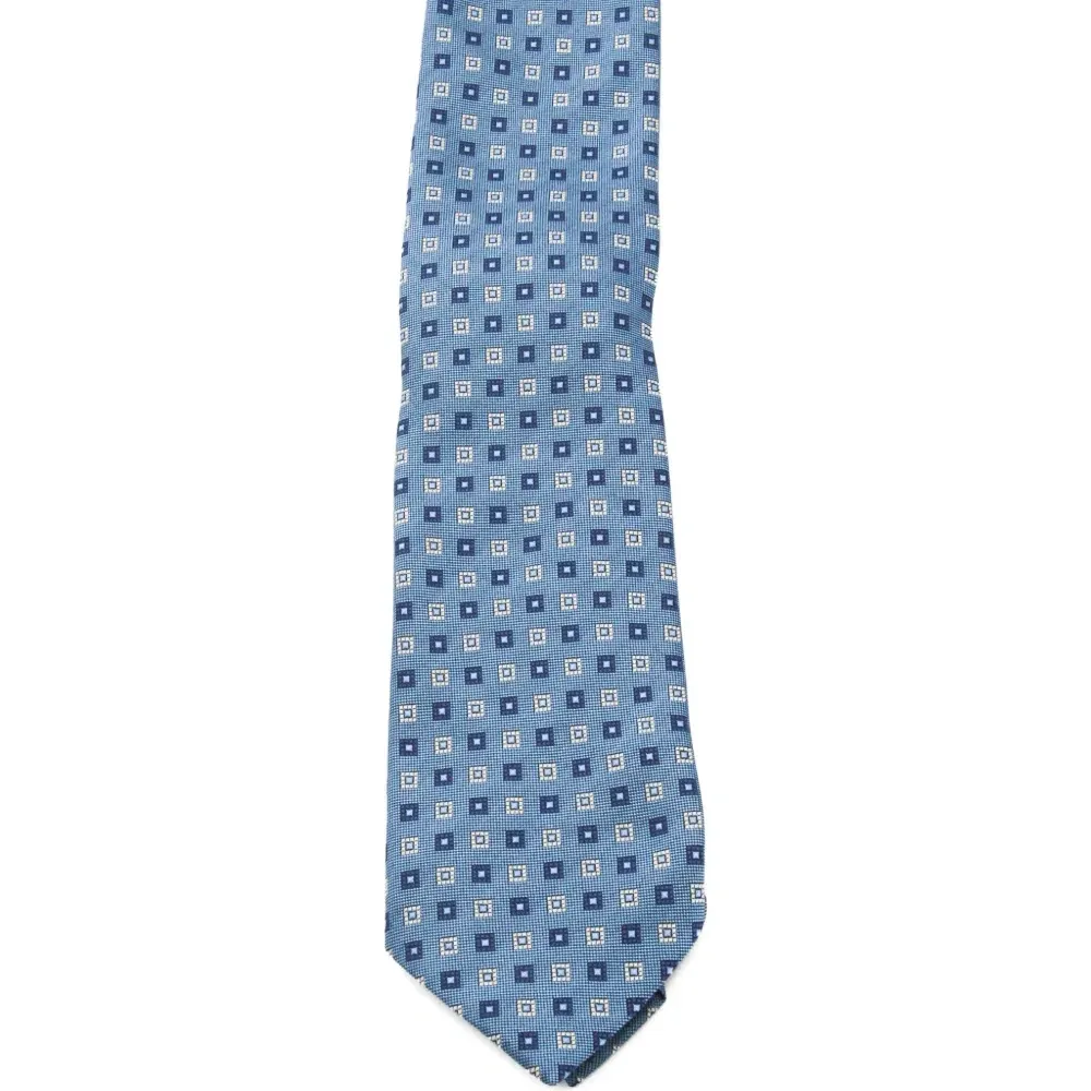 Галстук с геометрическим узором