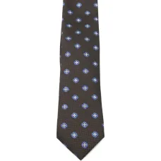 Галстук с цветочным узором