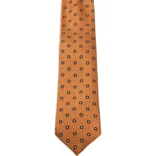 Галстук с геометрическим узором