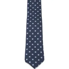 Галстук с квадратным узором