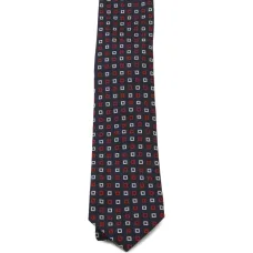 Галстук с квадратным узором