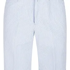 Полосатые хлопковые шорты