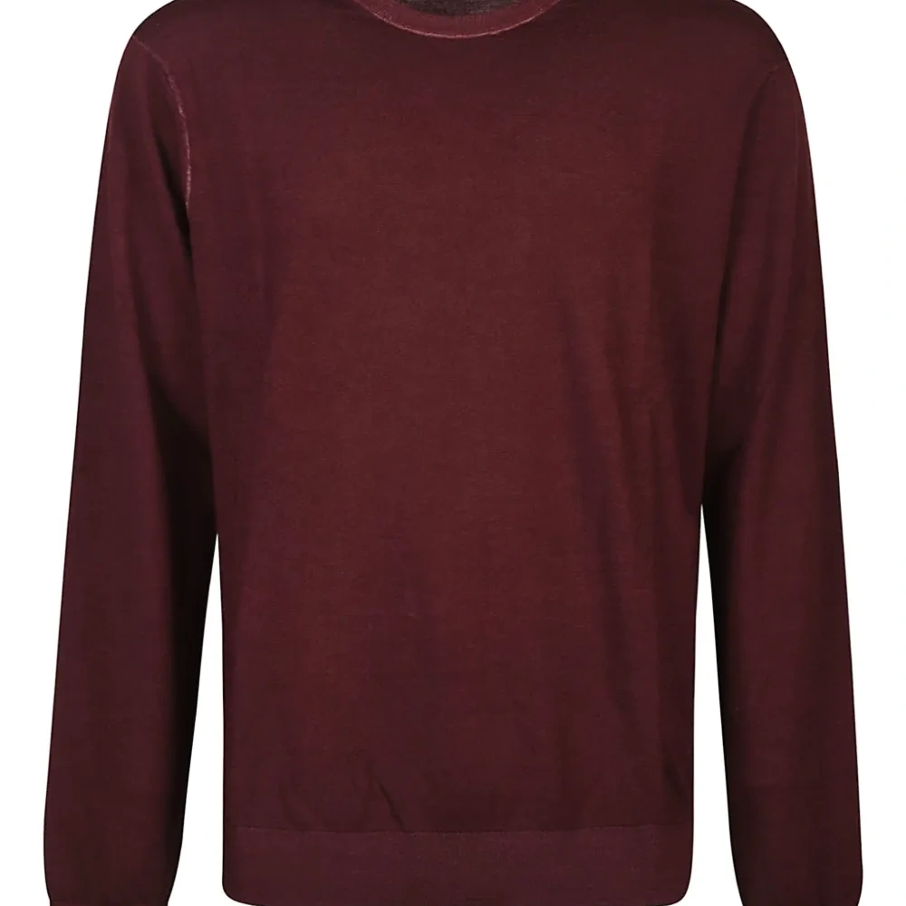 Свитер с круглым вырезом из мериносовой шерсти