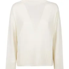 Кашемировый свитер с воротником-стойкой