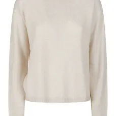 Кашемировый свитер с круглым вырезом