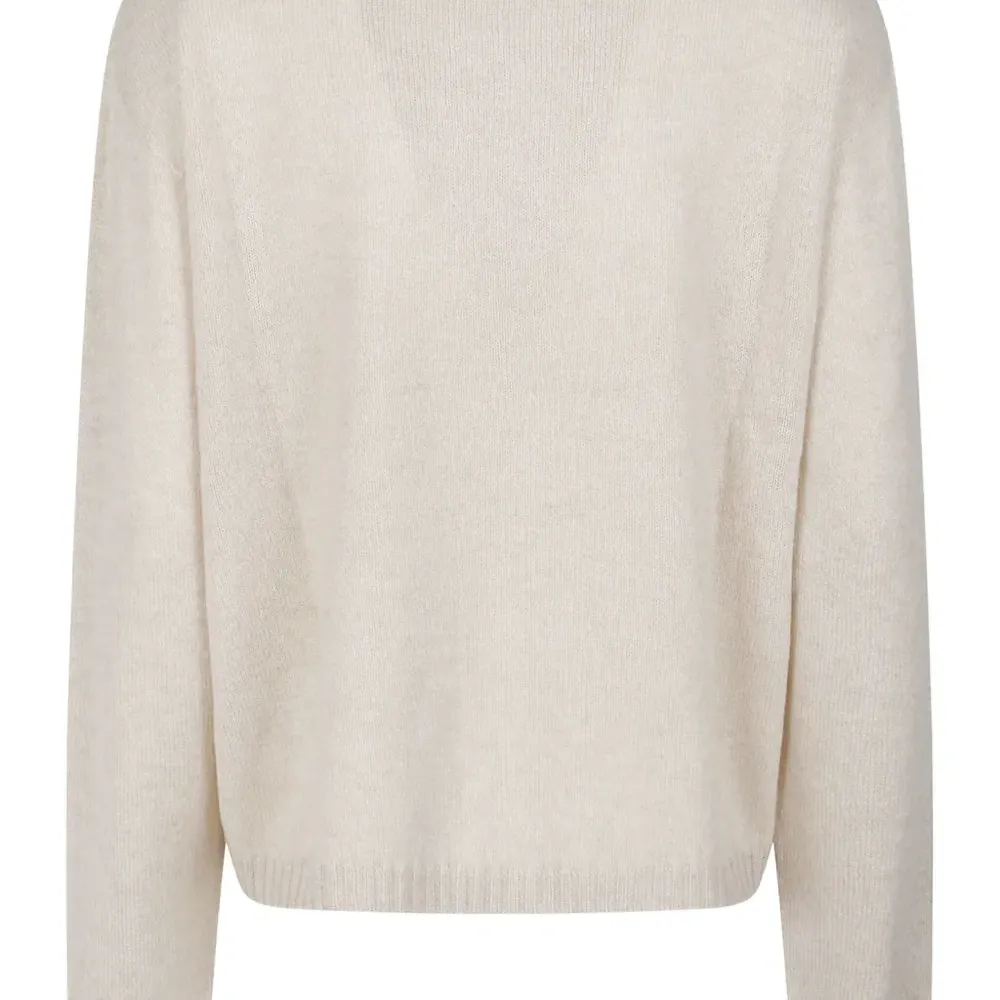 Кашемировый свитер с круглым вырезом