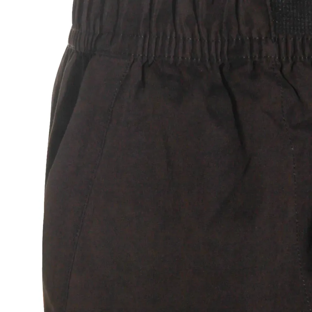 Брюки прямого кроя с эластичным поясом и застежкой-пряжкой Брюки прямого кроя с эластичным поясом и застежкой-пряжкой