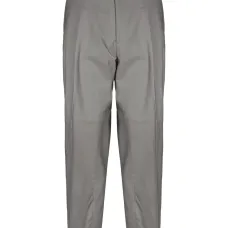 Брюки строгого кроя со складками