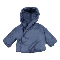 Стеганая куртка с капюшоном