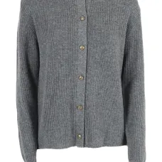 Кардиган с круглым вырезом