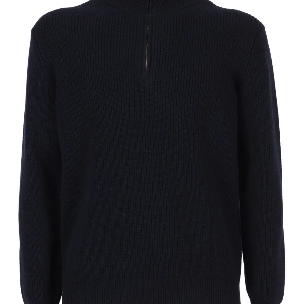 Свитер на молнии до половины