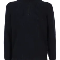 Свитер на молнии до половины