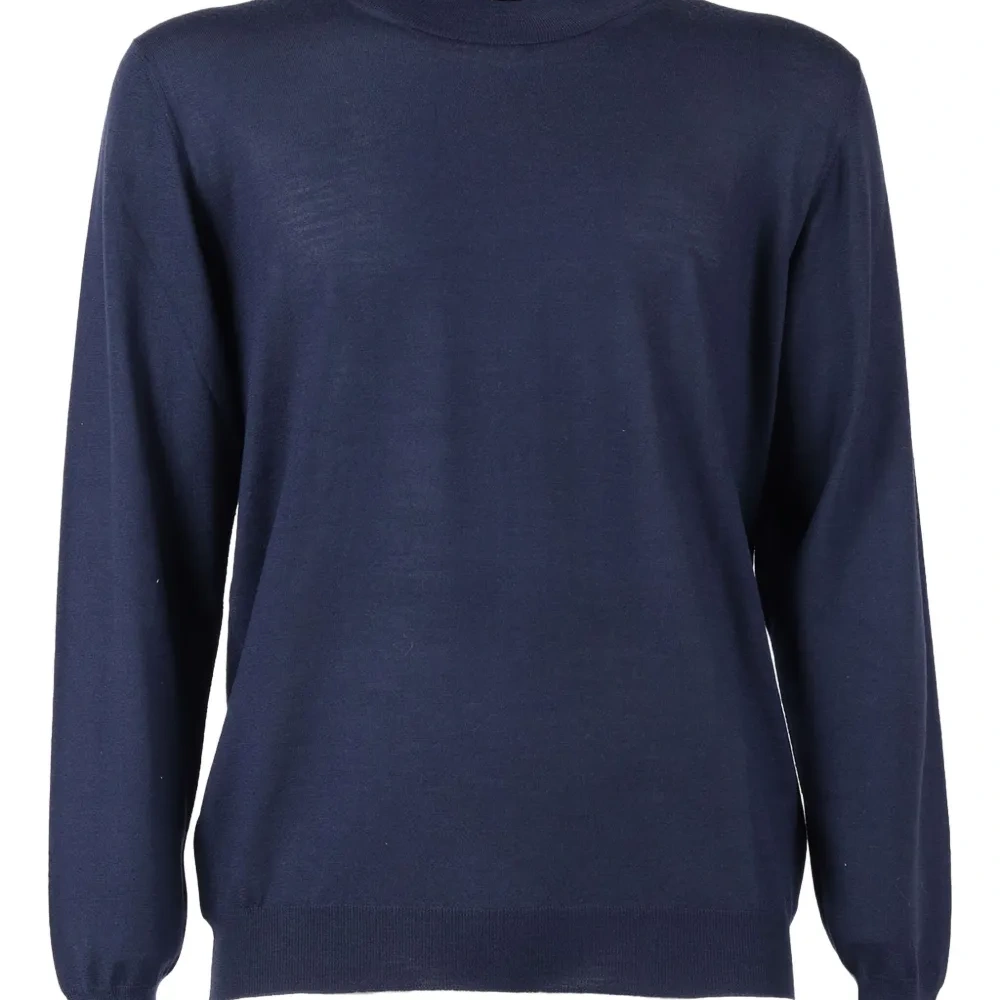 Свитер с воротником-стойкой