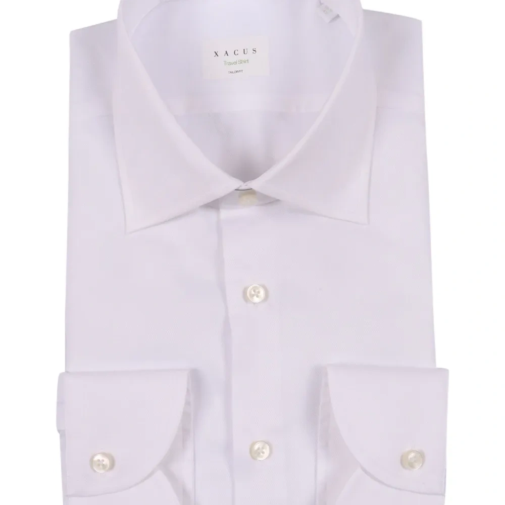 Рубашка из хлопка с манжетами на пуговицах