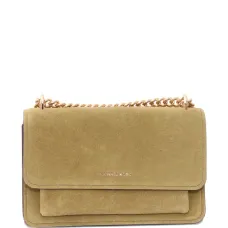 Большая замшевая сумка Claire на плечо