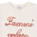 Футболка с вышивкой "Fammi Volare"