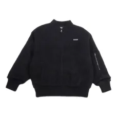 Куртка на молнии с вышитым логотипом