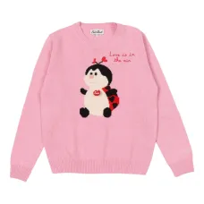 Свитер с принтом