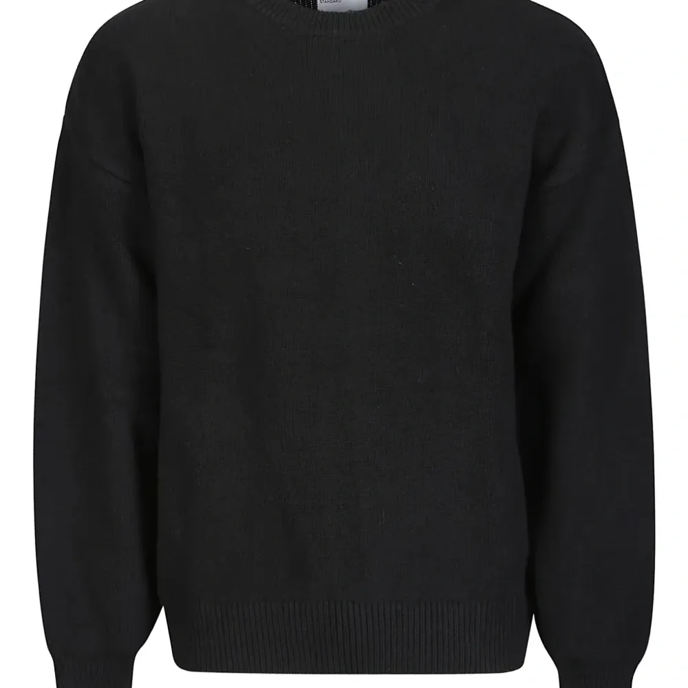 Джемпер с круглым вырезом из мериносовой шерсти