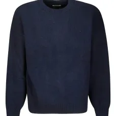 Джемпер с круглым вырезом из мериносовой шерсти