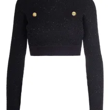 Топ, украшенный пайетками