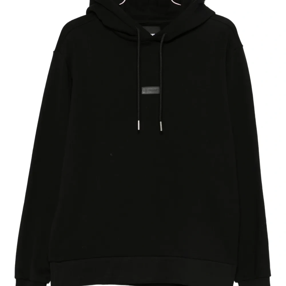 Худи с нашивкой-логотипом