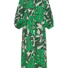 Платье с цветочным принтом