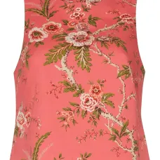 Топ с цветочным принтом