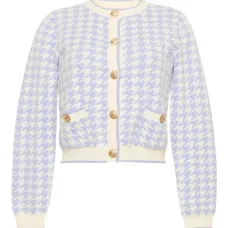 Кардиган Priscilla в ломаную клетку Кардиган Priscilla в ломаную клетку