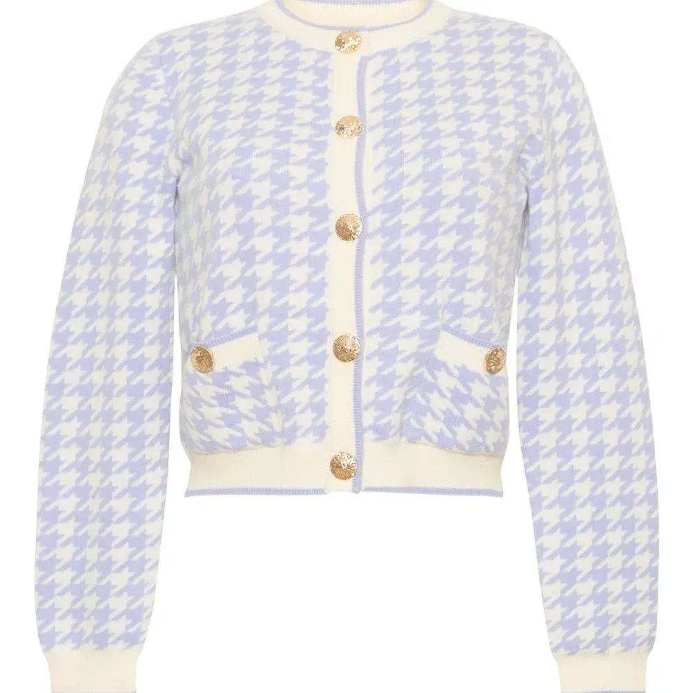 Кардиган Priscilla в ломаную клетку