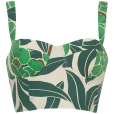 Льняной топ Claudine с цветочным принтом