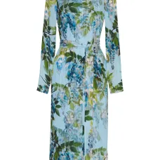 Платье с цветочным принтом