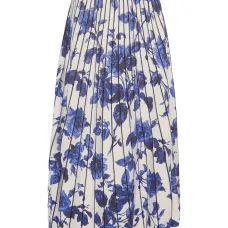 Плиссированная юбка миди Tavira с цветочным узором