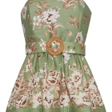 Топ Tilda с баской и цветочным принтом